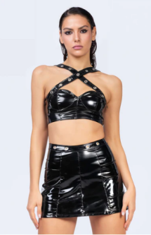 Dominatrix Crossed Top bad034 2