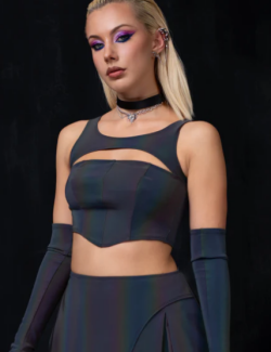 True Colors Reflective Top bad030 2