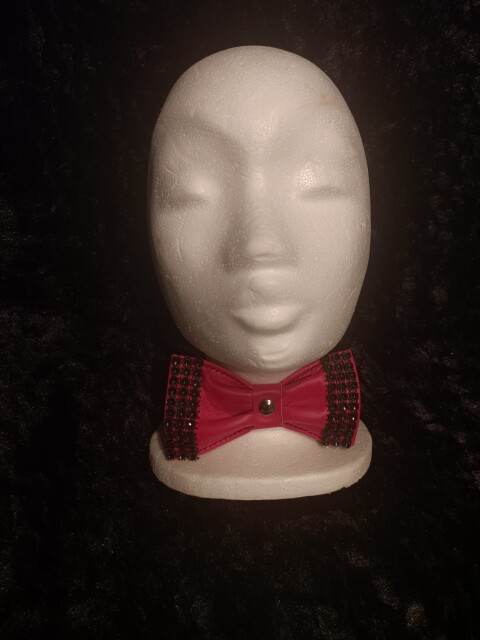 Collar Strik met Strass Strik02-strass