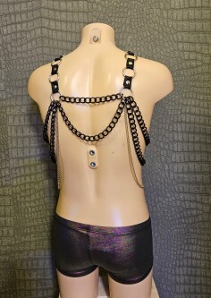 Kettingen Harnas Tuig08 zwart-zilver 5