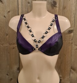 Leren BH met Ringen sub-bh24-biz 2