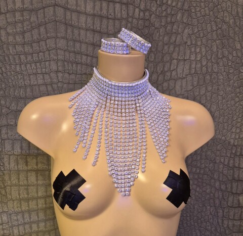 Set Strass Freydis nekstr02-wit