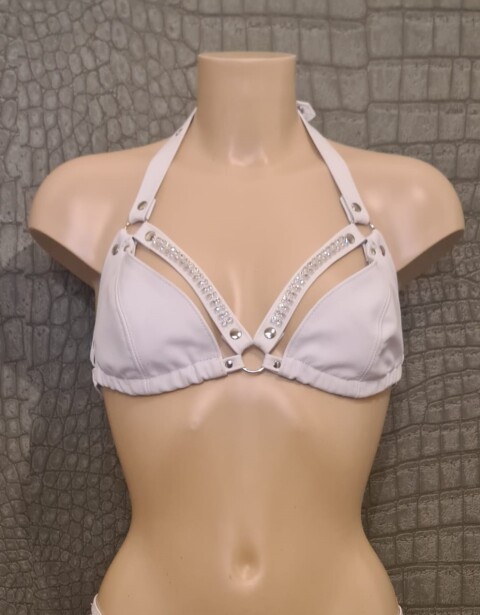 Leren BH Strass SUB-BH53