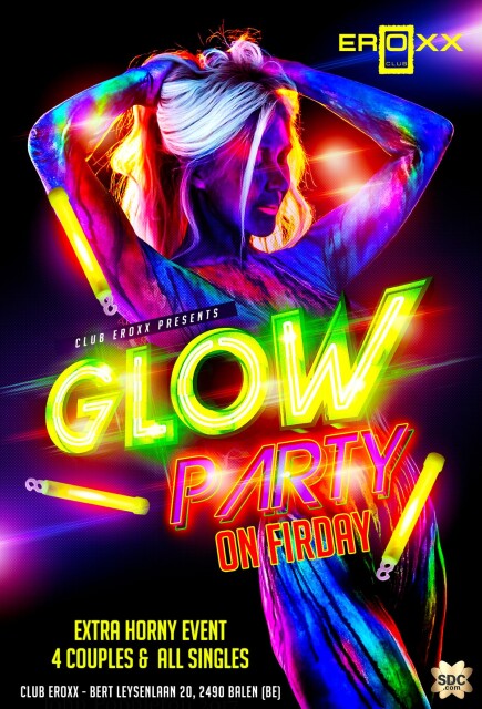 Glow  Party parenclub-belgie