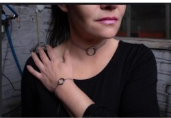 Spiked Day Collar DMX-JWLR-003-NKCL 2