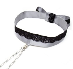 Satin Collar met tepelklemmen 5001471 2