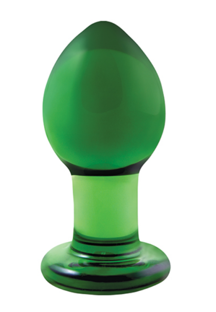 Groene Glazen Plug 280147