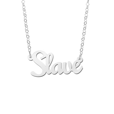 Naamketting Slave Namecollar12