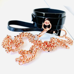 High Gloss Collar & Leash KD-LFHG888 3