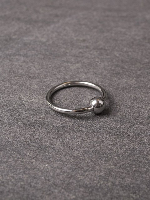 Glans-ring met balletje 112-tbj-2069