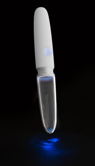 Glas & Siliconen Straight Vibrator 555967