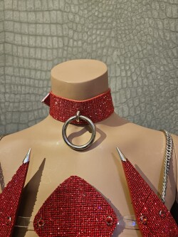 Neptune Bra Crystal neptune rood 4