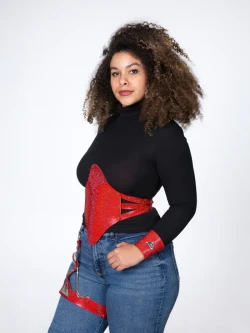 Trisquare Belt Crystal 23-15507-310