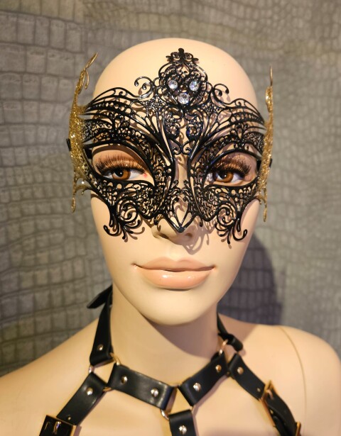 Metalen Filigrain Masker mask01