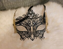 Metalen Filigrain Masker mask01 2