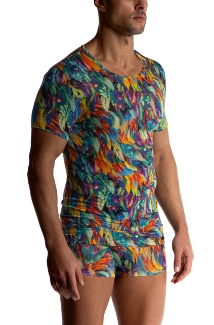 Casual Tee Feathers 2-12813-m2508