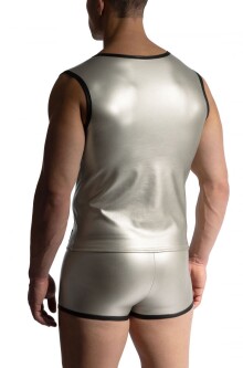 Zipped Vest Silver 2-12684 2