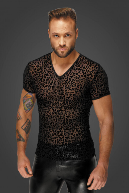 Luipaardprint T-Shirt H071