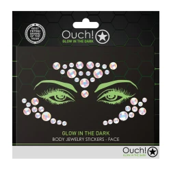 Face Jewelry Glow-in-the-dark OU852GLO 1