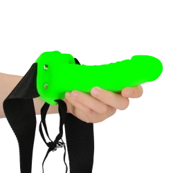 Hollow Strap-On Harnas OU781GLO 1