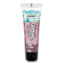 Plastic Free Glitter Gel Rose PFP251