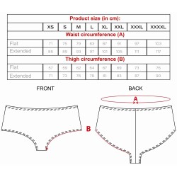 Beatrice Shorty PU-leer PC901504T15.2 5