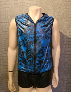 Blue Skull Sleeveless Fuel 224