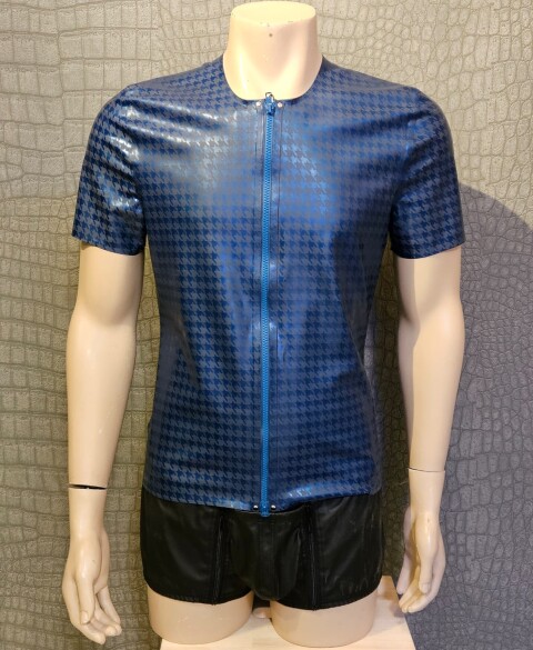 Latex Top Houndstooth Fuel 221