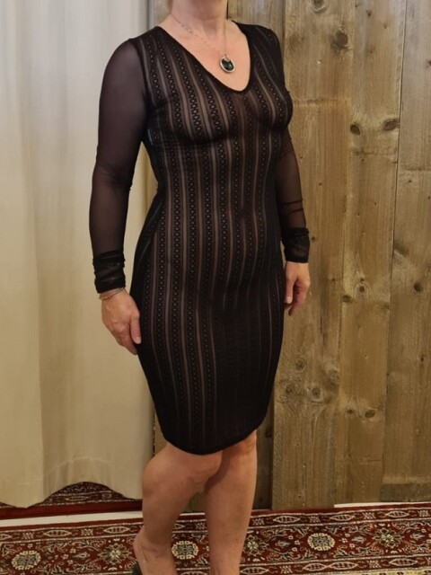 Transparante Jurk Kaotic 486 B