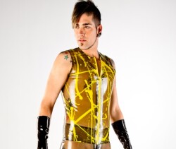 Latex Drip Marks Top VE-005ZSPLAT 1