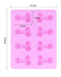 Penisvormige Chocolade of IJsblokjes Vorm 4547 1