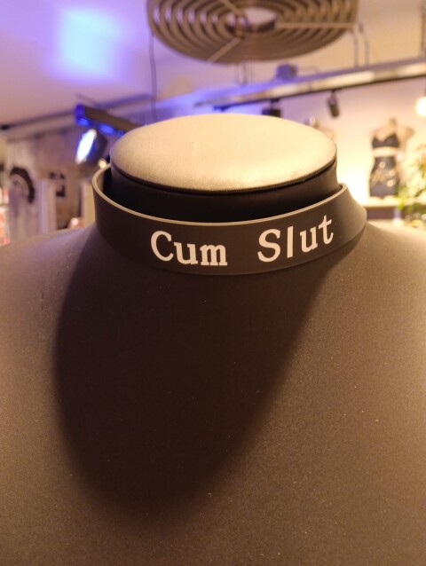 Siliconen Collar Cum Slut Rimba9176