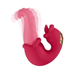 Double Tongue Vibrator 120855-Pink