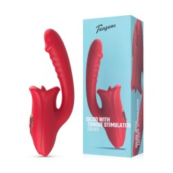 Vibrator met Tong Stimulator TEA063 9