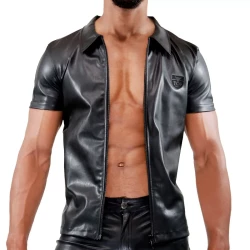 Fetish zipped Vest TS0037N