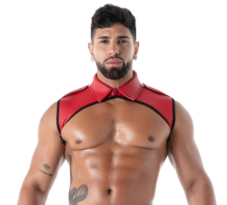 Neoprene collar shirt harnas TOF605R