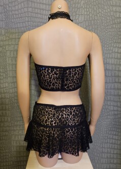 Bandeautop Leopard tyk-bubbles 3