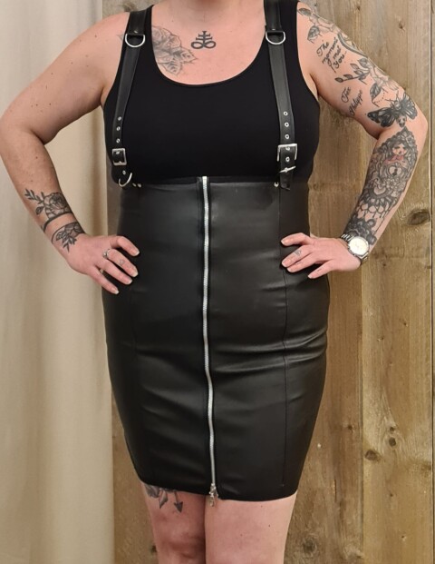 Kunstleren Jurk Arna Tyka-Arna