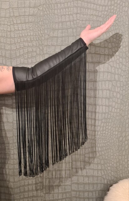 Set Mouwen met Franjes tyka-mouw