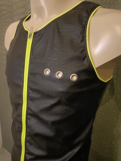 Singlet Neon Tyka-Neon-geel 2