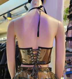 FabFetish Top Black YS006 3