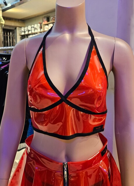 FabFetish Top Red YS007