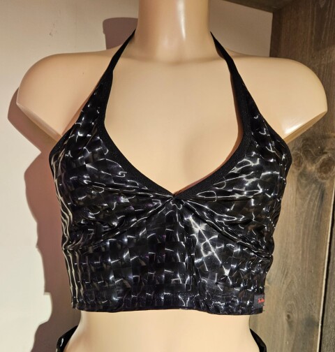 Hologram Top Black YS008